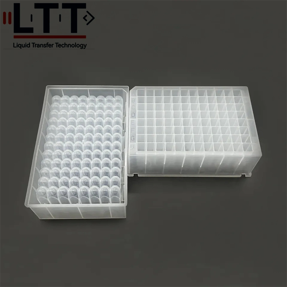 24/48/96 Deep Well Plate Cell Culture Eco-Friendly Cell Culture Plate for Laboratory Use PCR Sealing Film