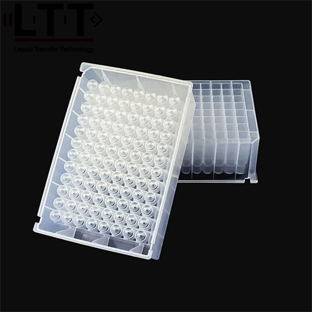 High Quality Customized Medical Products Square Hole 96 Well Deep Plate for Laboratory PCR Sealing Film