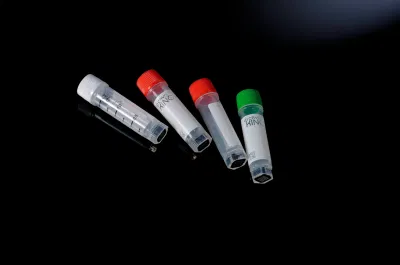 PP Cryovials 2,0 мл стерильные криогенные флаконы со штрих-кодом